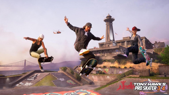 Игра Tony Hawk&amp;#039;s Pro Skater 3+4 [PS5, английская версия] в Якутске