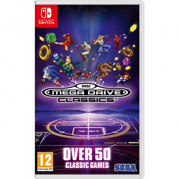 Игра SEGA Mega Drive Classics [Nintendo Switch, английская версия] в Якутске