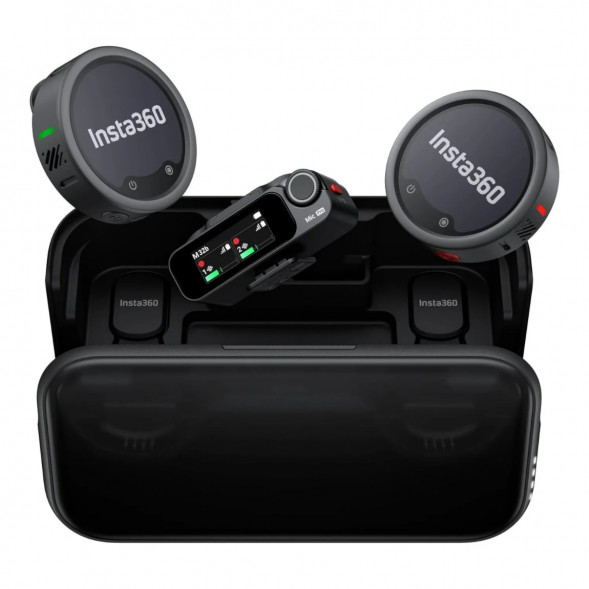 Беспроводной микрофон Insta360 Mic Pro (2TX + 1RX) в Якутске