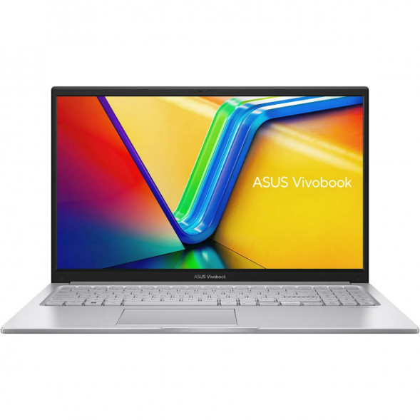 Ноутбук ASUS Vivobook 15 X1504VA-BQ4172 (15.6&amp;quot;, IPS, Intel Core 5 120U 1.4ГГц, 10 ядер, 8ГБ DDR5, 512ГБ SSD, Intel Graphics, без ОС), серебристый в Якутске