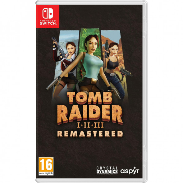 Игра Tomb Raider I-III Remastered [Nintendo Switch, русская версия] в Якутске