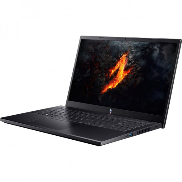 Ноутбук Acer Nitro V 15 ANV15-52-92DD (15.6&amp;quot;, IPS, Intel Core i9 13900H 2.6ГГц, 14 ядер, 16ГБ DDR5, 512ГБ SSD, NVIDIA GeForce RTX 5060 - 8 ГБ, без ОС), черный в Якутске