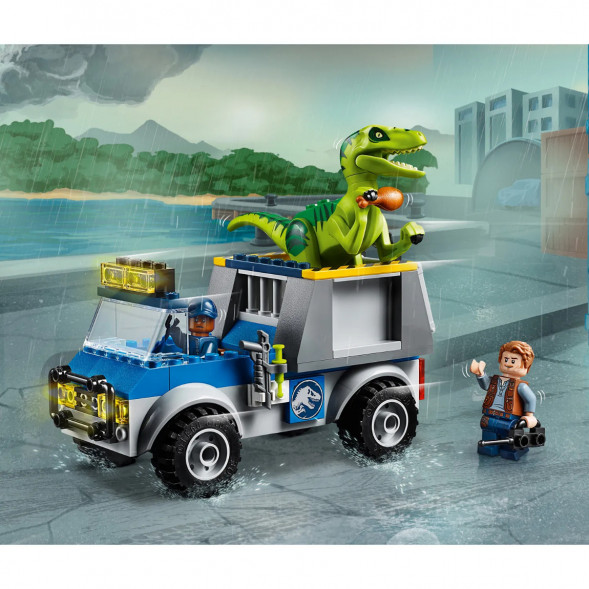Конструктор LEGO Juniors 10757 Грузовик спасателей для перевозки раптора в Якутске
