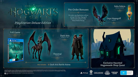 Игра Hogwarts Legacy. Deluxe Edition [PS4, русские субтитры] в Якутске